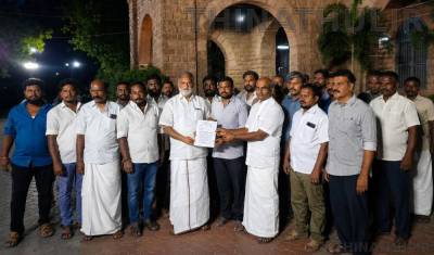 மதுரையில் கல்குவாரி, கிரஷர் மற்றும் எம்-சாண்ட் உற்பத்தியாளர்கள் ஆட்சியரிடம் மனு