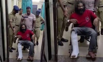 காங்கிரஸ் பிரமுகர் கொலை வழக்கில் முக்கிய குற்றவாளி துப்பாக்கிச்சூட்டில் சிக்கினார்