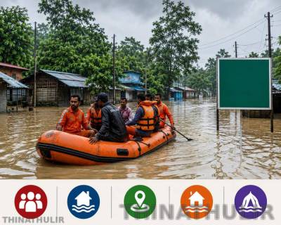 அசாமில் தொடரும் கனமழை: வெள்ளத்தில் உயிரிழந்தோர் எண்ணிக்கை 99 ஆக உயர்வு