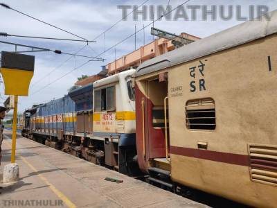 ஈரோடு-செங்கோட்டை ரெயில் சேவையில் 2 நாட்கள் மாற்றம்