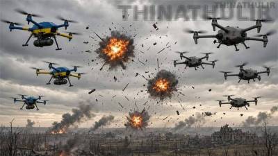 ரஷியா மீது உக்ரைன் டிரோன் தாக்குதல் – 12 பேர் பலி