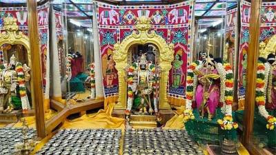 # ஸ்ரீரங்கம் பரமபத நாதர் சன்னதியில் ஆடிப்பூர உற்சவம்: 6-ம் நாளில் அழகர் திருக்கோல சேவை