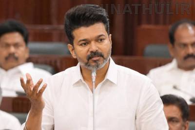 வனத்துறை அமைச்சர் பேச்சு விவகாரம்: எதிர்க்கட்சிகளிடம் மன்னிப்பு கோரிய முதல்-அமைச்சர் விஜய்