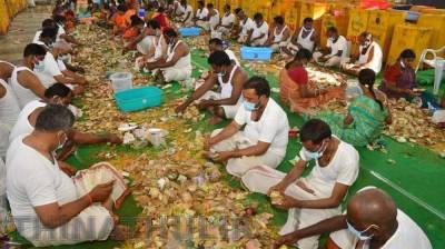 திருப்பதி கோவிலில் ஒரே நாளில் ரூ.4.15 கோடி உண்டியல் காணிக்கை