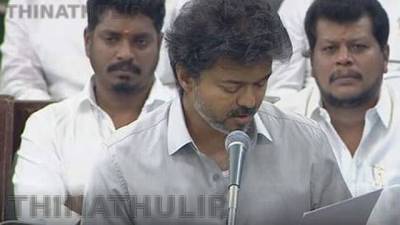 ஆண்டுக்கு 3 சிலிண்டர்கள் இலவசம்; முதல்-அமைச்சர் விஜய் அறிவிப்பு