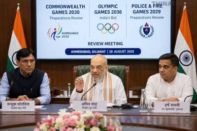 2030 காமன்வெல்த் போட்டி, 2036 ஒலிம்பிக் விண்ணப்பம்: அமித்ஷா தலைமையில் ஆய்வுக்கூட்டம்