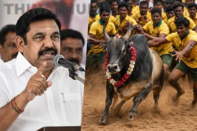ஜல்லிக்கட்டு விவகாரத்தில் தவெக எம்.எல்.ஏ. பேச்சு: முதல்வர் மன்னிப்பு கேட்க வேண்டும் - அதிமுக