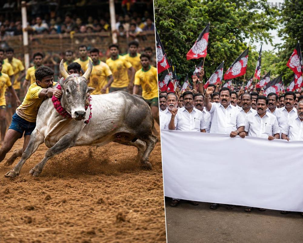 ஜல்லிக்கட்டு குறித்து சர்ச்சை பேச்சு: தவெக அரசை கண்டித்து செப். 3-ல் மதுரையில் அதிமுக ஆர்ப்பாட்டம்