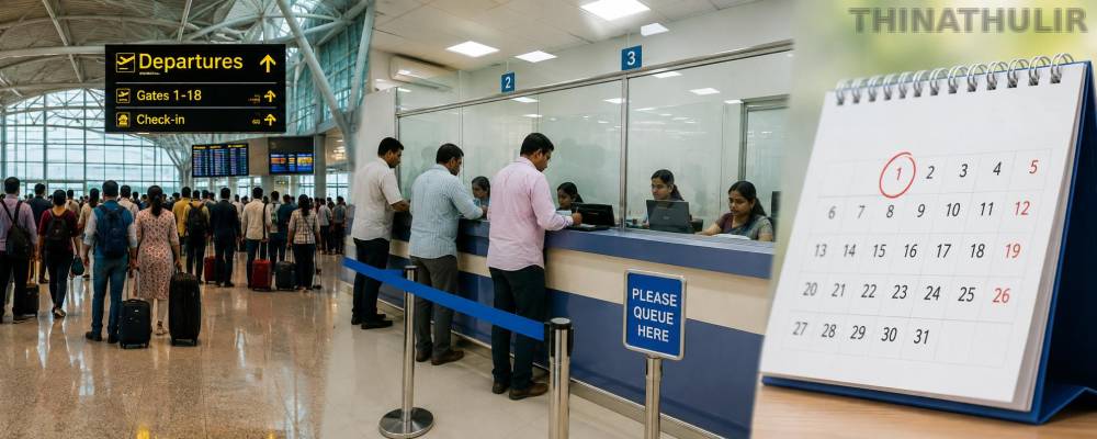விமான நிலையம் முதல் வங்கிகள் வரை: இன்று முதல் அமலுக்கு வரும் முக்கிய விதிமுறைகள்