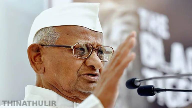 சமூக ஆர்வலர் அன்னா ஹசாரே மருத்துவமனையில் அனுமதி