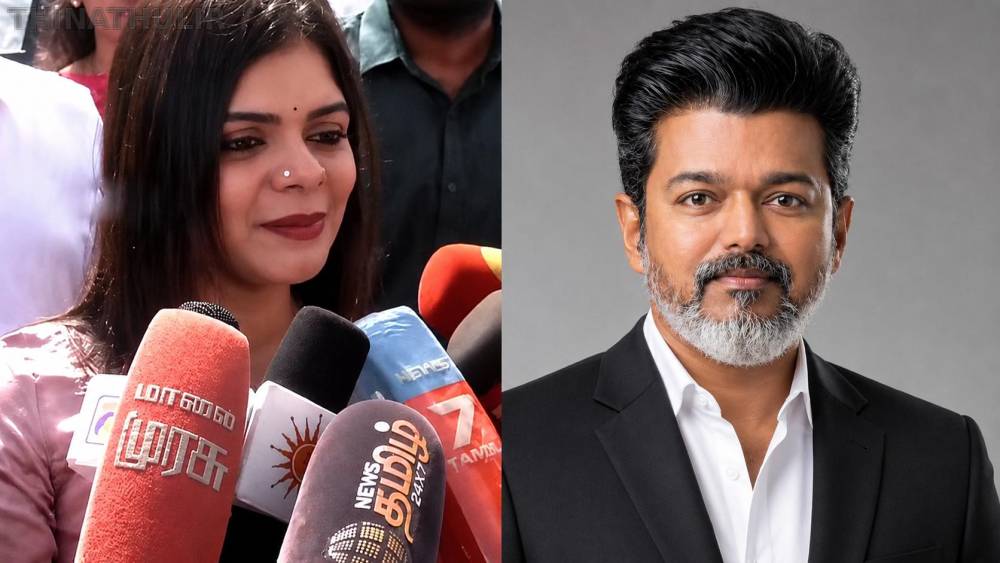 2029-ல் தவெக தலைவர் விஜய்தான் பிரதமர் வேட்பாளர்: எம்.எல்.ஏ. கனிமொழி பேட்டி