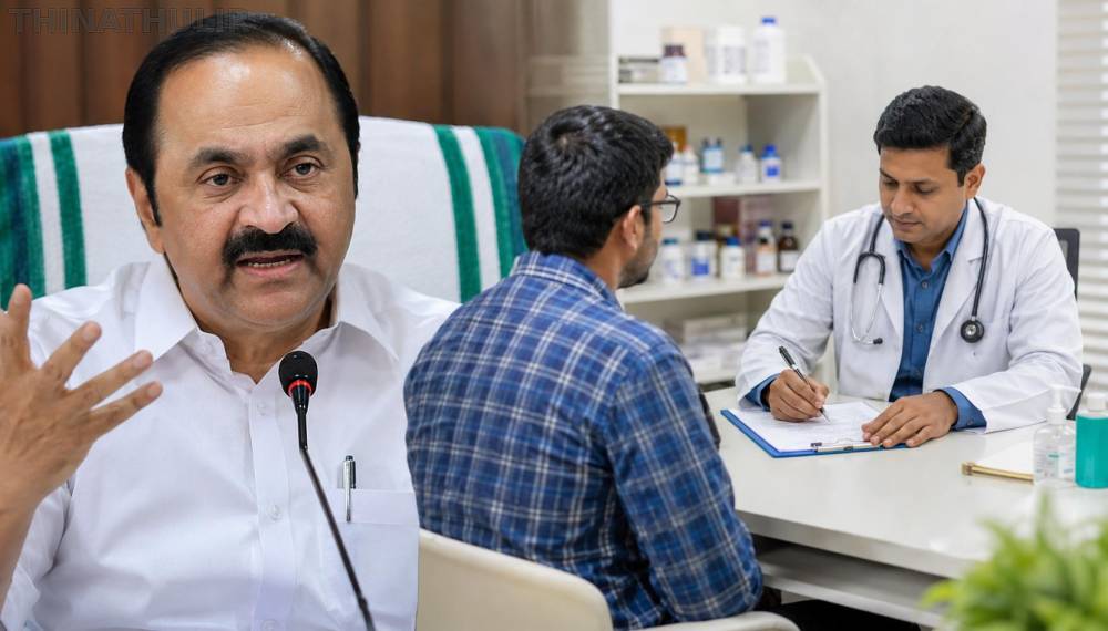 அரசு மருத்துவர்கள் தனியார் கிளினிக் நடத்துவதை அனுமதிக்க முடியாது’ - கேரள சுகாதாரத்துறை மந்திரி திட்டவட்டம்