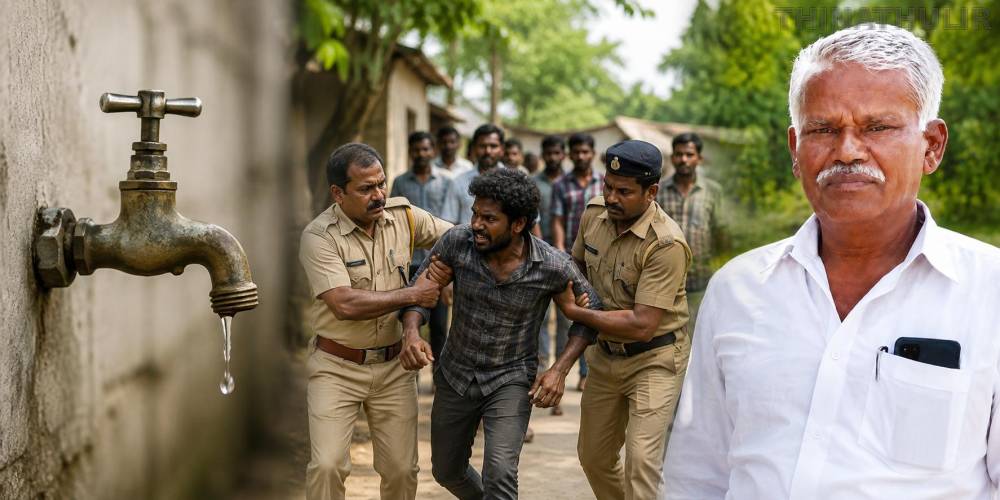 வீட்டு குழாயில் தண்ணீர் வராததால் தொழிலாளி வெறிச்செயல்: பஞ்சாயத்து தலைவருக்கு நேர்ந்த கொடூரம்
