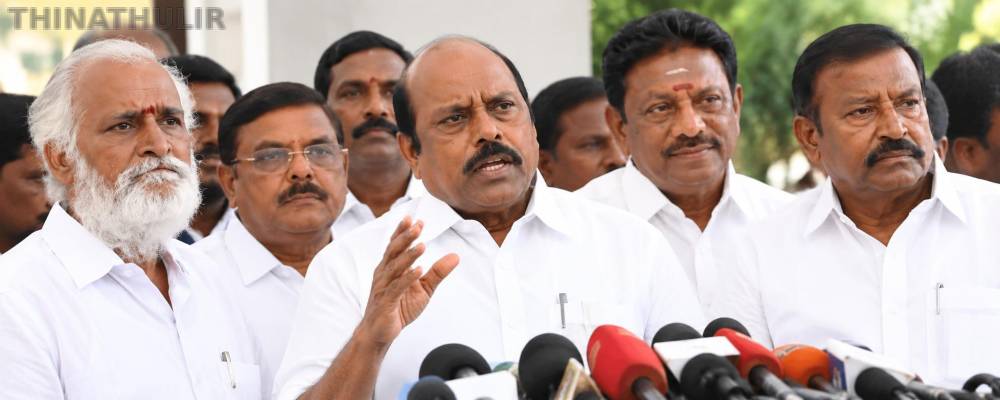 மு.க.ஸ்டாலினின் தியாகத்தை முதல்-அமைச்சர் கொச்சைப்படுத்தி பேசினார்: எ.வ.வேலு குற்றச்சாட்டு