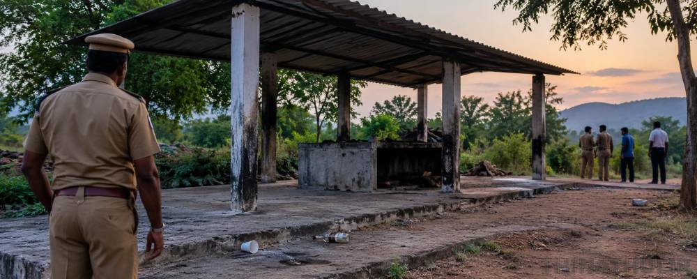 தென்காசி: சுடுகாட்டில் தொழிலாளி அடித்துக்கொலை - மதுபோதையில் 2 நண்பர்கள் வெறிச்செயல்