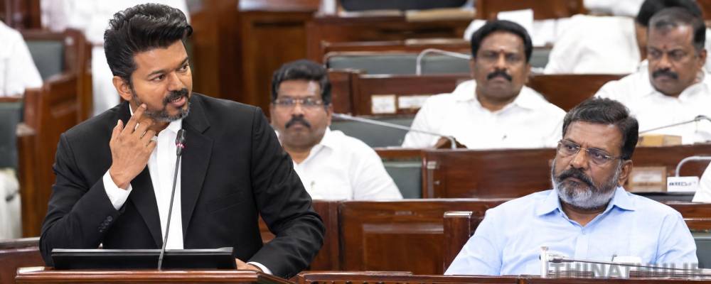 முதல்-அமைச்சரின் உடல்மொழி மனித மாண்புகளுக்கு எதிரானது: திருமாவளவன்