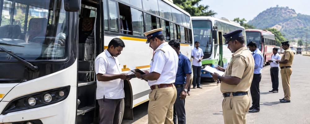 சேலம் சரகத்தில் கூடுதல் கட்டணம் வசூலித்த 37 ஆம்னி பஸ்களுக்கு ரூ.3½ லட்சம் அபராதம்..!