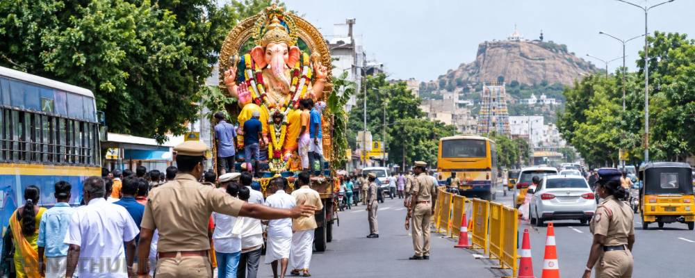 விநாயகர் சிலை ஊர்வலம்: திருச்சியில் 16-ந்தேதி போக்குவரத்து மாற்றம்