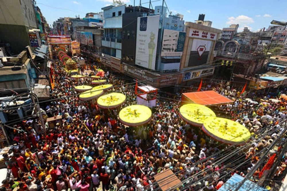 திருப்பதி திருக்குடைகள் ஊர்வலம்: சென்னையில் இன்று போக்குவரத்து மாற்றம்