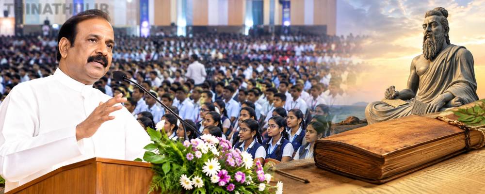 திருக்குறள் ஒவ்வொரு நாளும் பயன்படும் உயர்ந்த வாழ்க்கை நூல் - வைரமுத்து பதிவு
