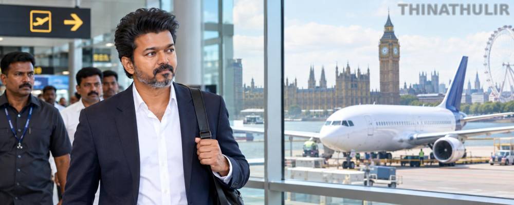 மக்களின் வரிப்பணத்தில் முதல்-அமைச்சர் விஜயின் லண்டன் பயணம்: திமுக ஐடி விங் கடும் விமர்சனம்