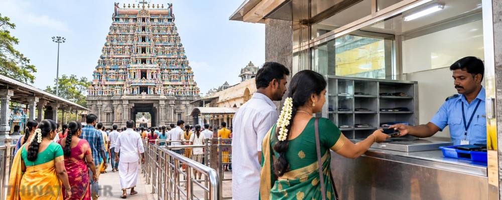 தமிழக கோவில்களில் செல்போன் கொண்டு செல்ல பக்தர்களுக்கு மீண்டும் அனுமதி?