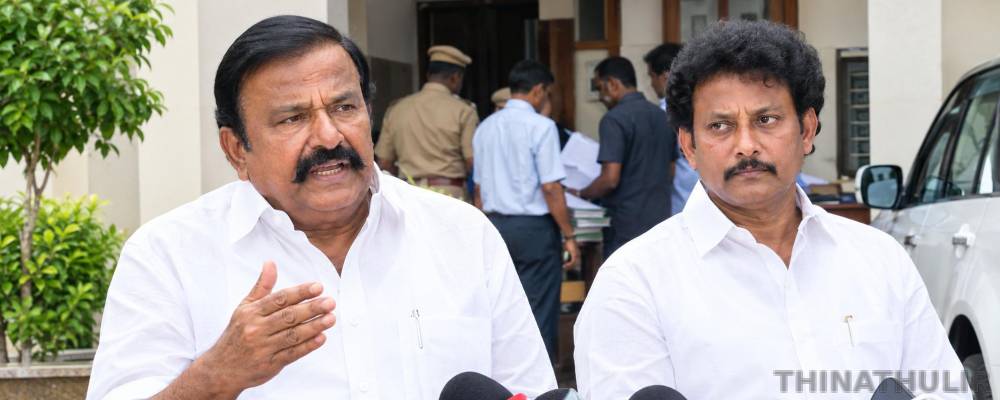 அச்சுறுத்தும் நோக்கத்துடன் சோதனை நடத்துகின்றனர்: கே.என்.நேரு குற்றச்சாட்டு