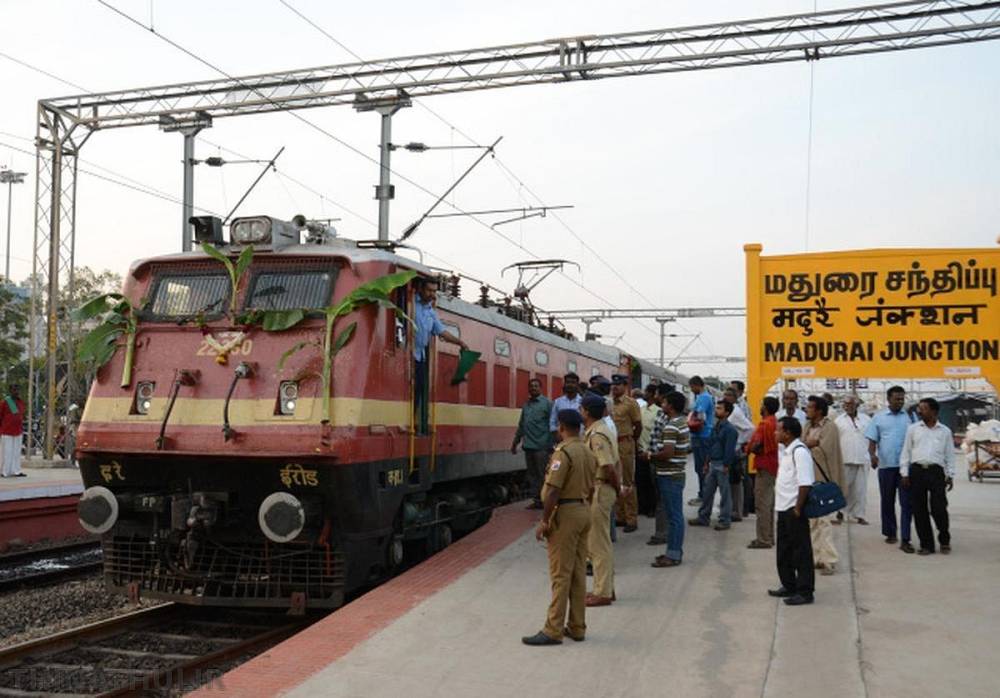 மீனாட்சி அம்மன் கோவில் கும்பாபிஷேகம்: தாம்பரத்தில் இருந்து மதுரைக்கு இன்று முன்பதிவில்லாத சிறப்பு ரெயில்