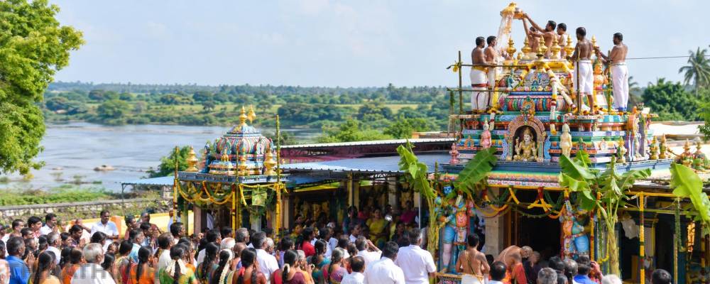 நன்செய் இடையாறு சங்கிலி கருப்பண்ணசாமி கோவில் கும்பாபிஷேக விழா