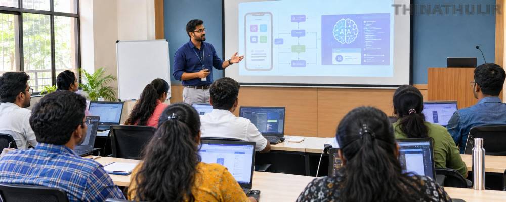 ஏ.ஐ. மூலம் செயலி உருவாக்குவது எப்படி? - சென்னையில் 3 நாள் பயிற்சி