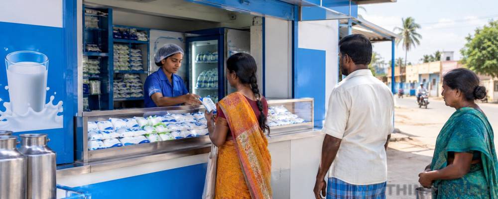 அரியலூர் கூட்டுறவு சங்க சில்லறை விற்பனை பால் விலை லிட்டருக்கு ரூ.8 உயர்வு