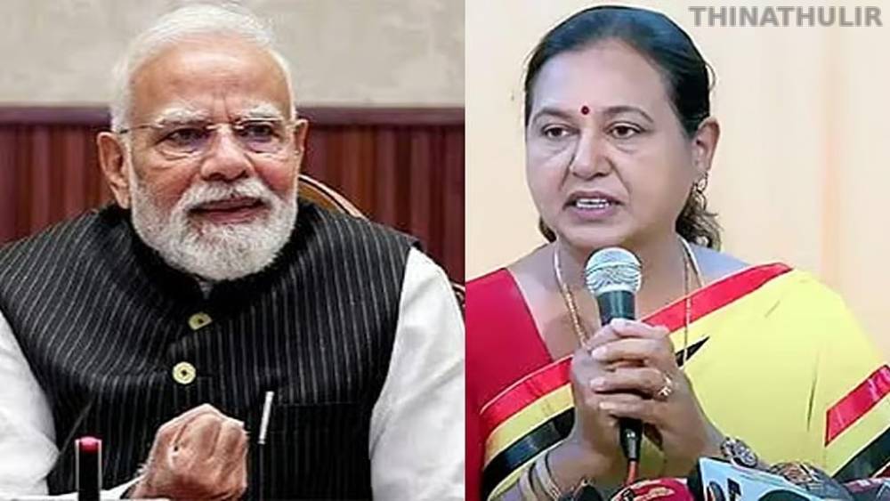 பிரதமர் மோடி பிறந்தநாள் - பிரேமலதா வாழ்த்து