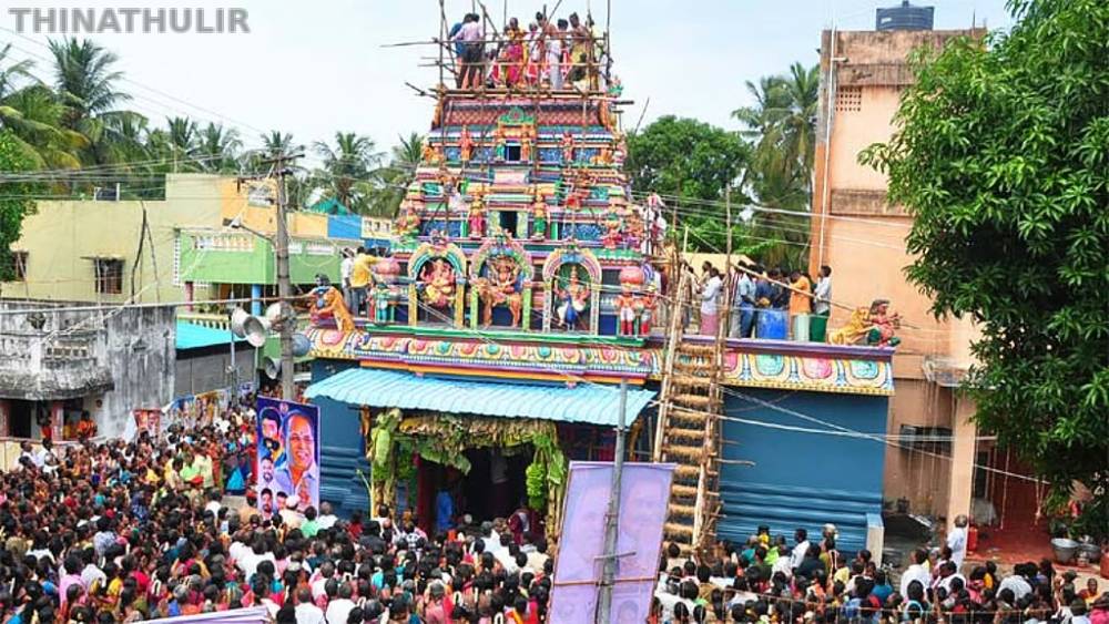 புதுச்சேரி: இடையார்பாளையத்தில் 6 கோவில்களில் கும்பாபிஷேகம்