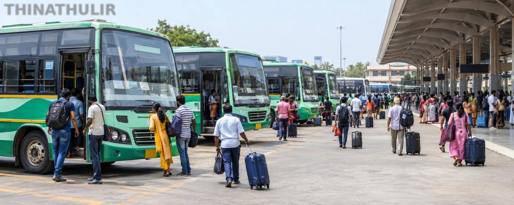 வார விடுமுறை: தமிழகம் முழுவதும் 2,655 சிறப்பு பஸ்கள் இயக்கம்