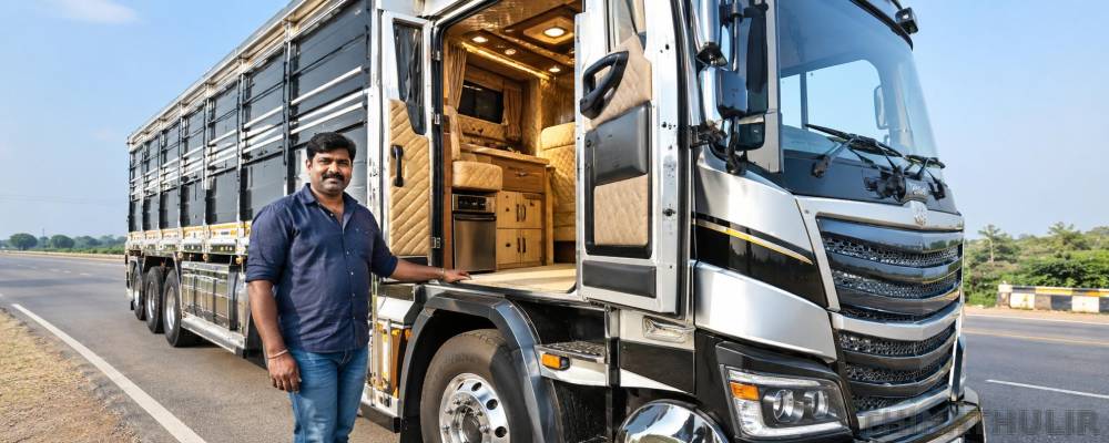 யூடியூப் மூலம் உயர்ந்த வருமானம்: ஆடம்பர லாரியை உருவாக்கிய ஜார்கண்ட் டிரைவர்