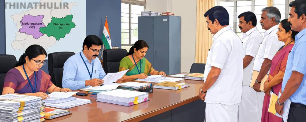 மதுராந்தகம், தாராபுரம் இடைத்தேர்தல்: இறுதி வேட்பாளர் பட்டியல் இன்று வெளியீடு!