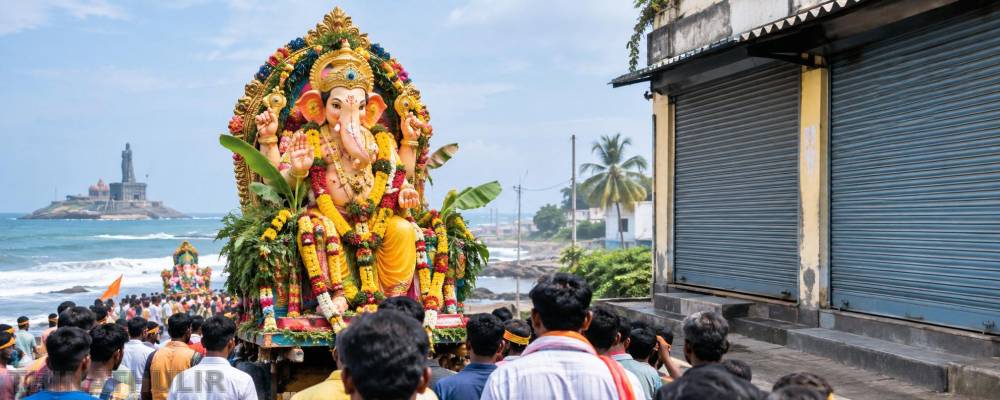 விநாயகர் சிலை ஊர்வலம்: இன்றும், நாளையும் டாஸ்மாக் கடைகளை மூட உத்தரவு