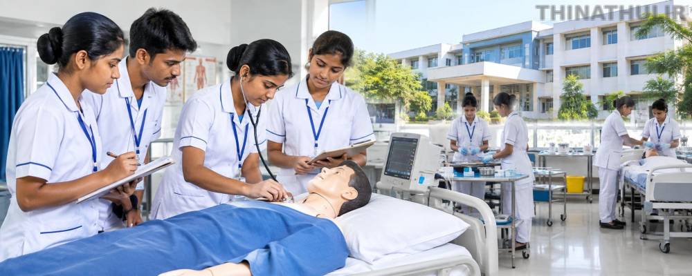 தமிழ்நாட்டில் புதிதாக 7 நர்சிங் கல்லூரிகள்: கூடுதல் இடங்கள் உருவாக்கம்