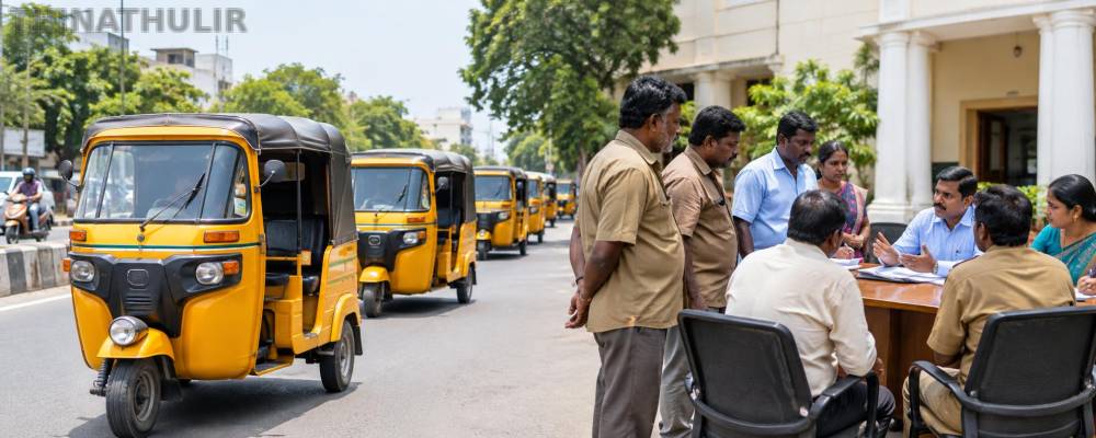 தமிழகத்தில் ஆட்டோ கட்டணம் உயர்வு: 23-ந்தேதி மாவட்டங்களில் கருத்து கேட்பு கூட்டம்