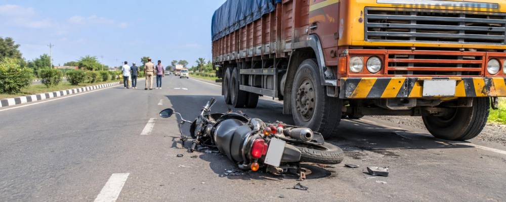 தூத்துக்குடி: பைக் மீது லாரி மோதி விபத்து - அரசு அலுவலர் உயிரிழப்பு