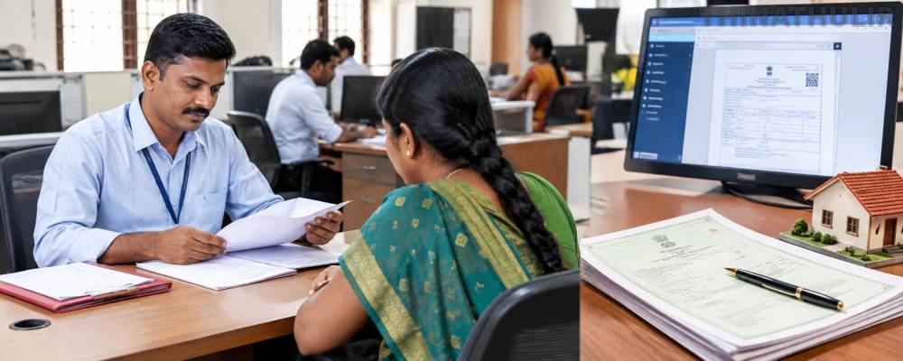 பத்திரப்பதிவில் புதிய நடைமுறை: கட்டணமில்லா வில்லங்கச் சான்று போதுமானது