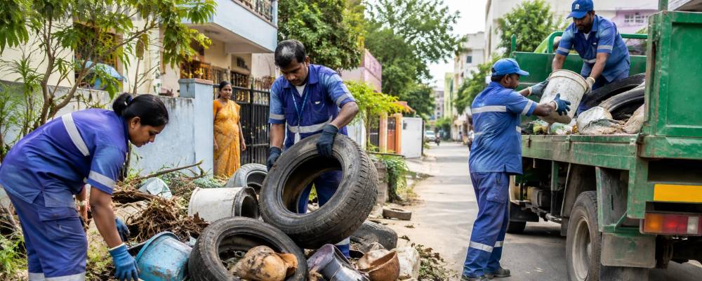 சென்னையில் தீவிரமடையும் டெங்கு தடுப்பு பணிகள்: ஒரே நாளில் 1,838 கிலோ தேவையற்ற பொருட்கள் அகற்றம்