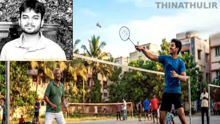 பேட்மிண்டன் விளையாடியபோது சோகம்... சென்னை காவல் உதவி ஆணையரின் மகன் மாரடைப்பால் உயிரிழப்பு