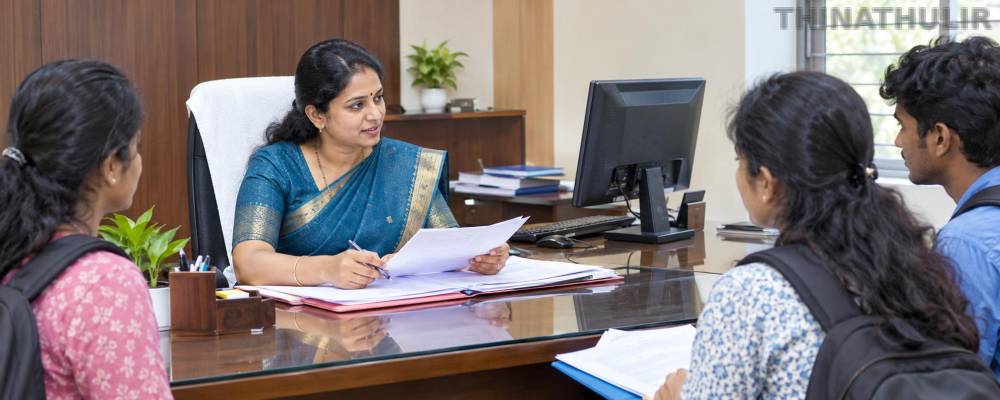 கல்வி உதவித்தொகை பெற கல்லூரி மாணவர்கள் விண்ணப்பிக்கலாம் - கலெக்டர் ரேவதி தகவல்