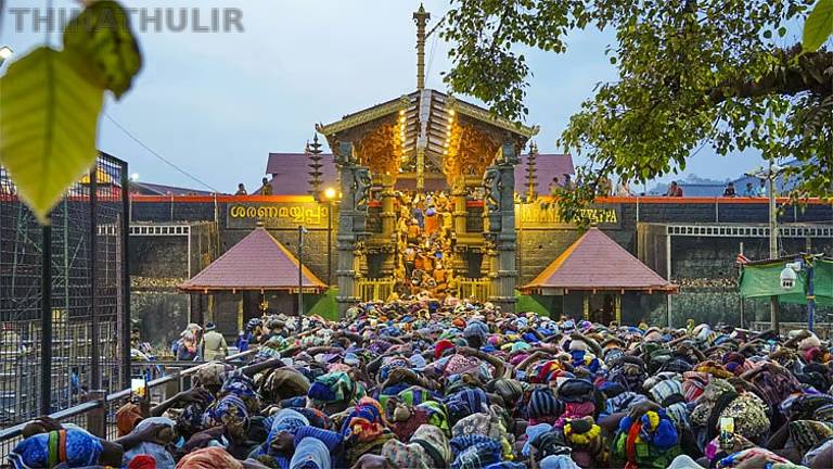 சபரிமலை கோவிலில் தமிழக பக்தர்கள் வழங்கிய தங்கக் கிரீடம் மாயம்