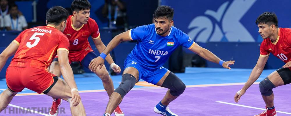 ஆசிய விளையாட்டு: கபடியில் தொடர் வெற்றி... அரையிறுதிக்கு முன்னேறிய இந்தியா
