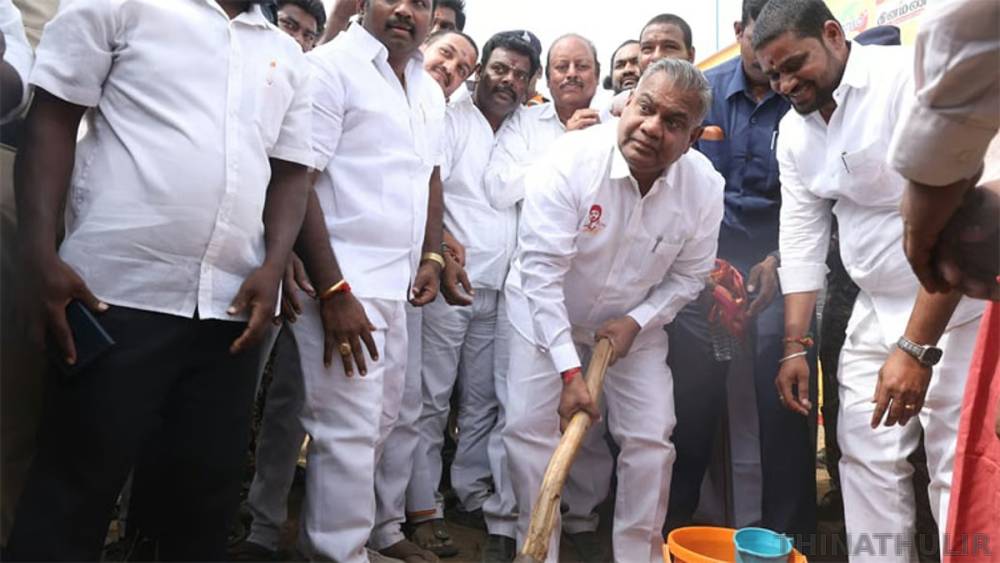 தமிழகம் முழுவதும் ஒரு கோடி பனை விதைகள் நடும் பணி: அமைச்சர் ஆனந்த் தொடக்கம்