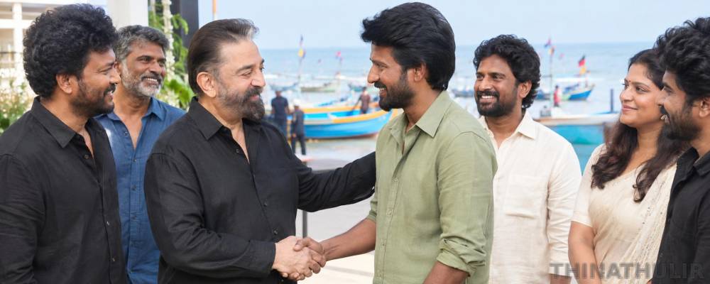 “மண்டாடி” படக்குழுவினரை நேரில் சந்தித்து பாராட்டிய கமல்