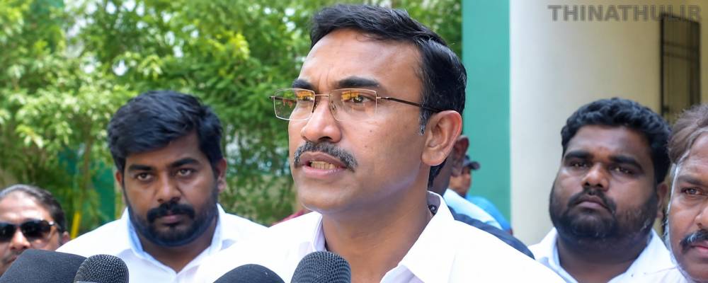 தவெக எம்.எல்.ஏ.க்களை விலைக்கு வாங்க எடப்பாடி பழனிசாமி முயன்றார்: அருண்ராஜ் குற்றச்சாட்டு