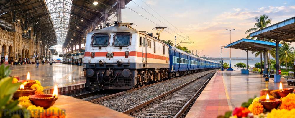 தீபாவளிக்கு மும்பை–தூத்துக்குடி, மும்பை–கன்னியாகுமரி சிறப்பு ரெயில்கள்: பயணிகள் சங்கம் கோரிக்கை